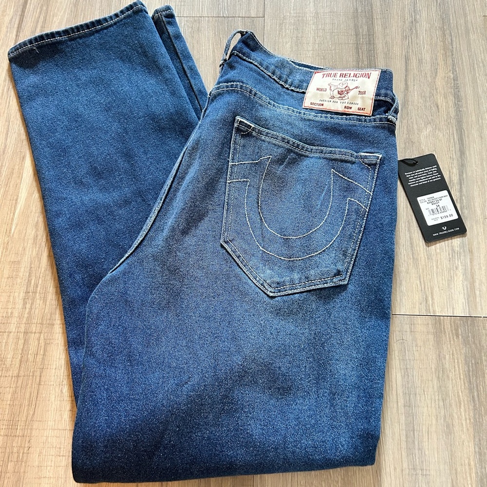 True Religion Men's Relaxed Jeans - Blue